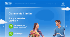 Desktop Screenshot of claritin.com.br