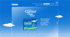 Desktop Screenshot of claritin.ca