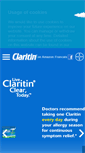 Mobile Screenshot of claritin.ca